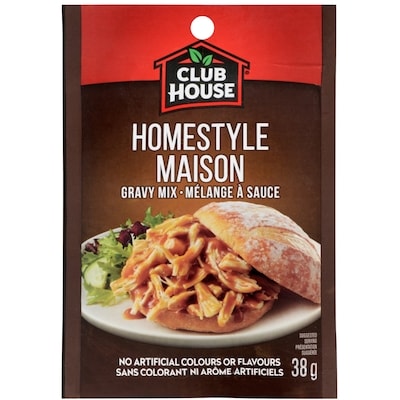 Club House Homestyle Gravy Mix 38 g, $6.55/100g