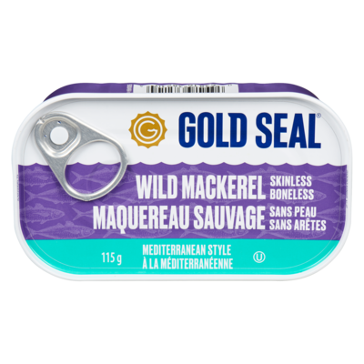 GoldSeal Mackerel Mediterranean Style 115 g, $3.73/100g