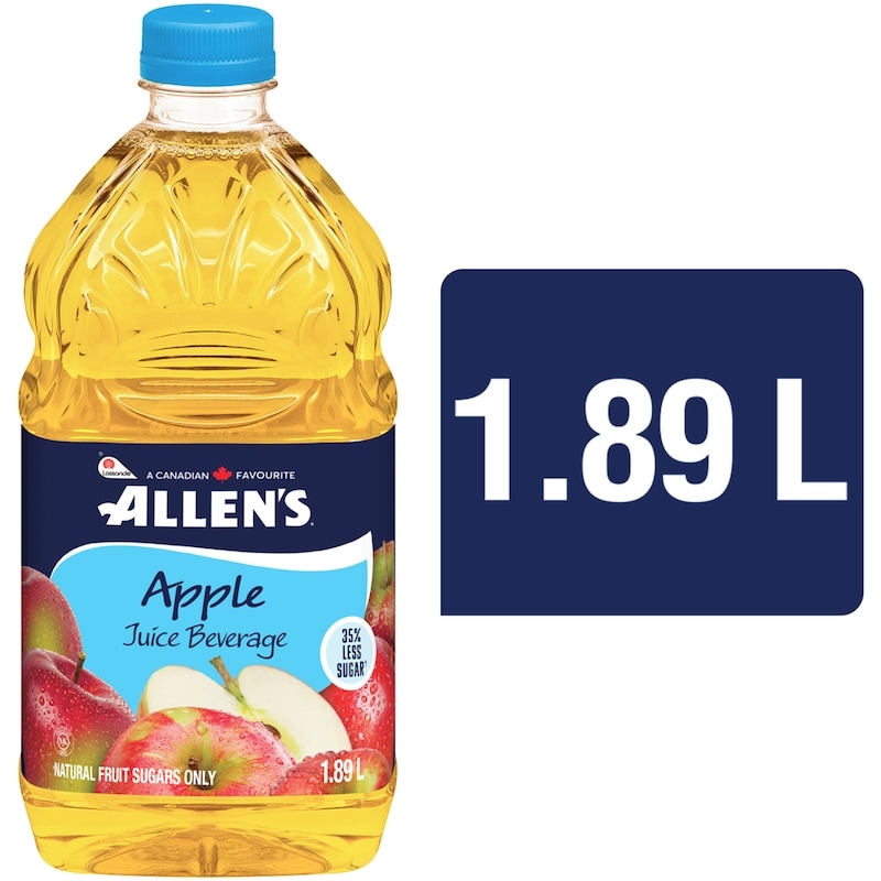 35% Less Sugar Apple Juice Beverage