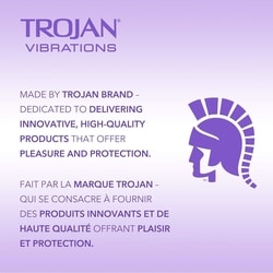 tandem couple vibrating ring Amazon.com: TROJAN Vibrations 串聯情侶振動戒指,個人按摩器,1 入,紫羅蘭色 main image 1