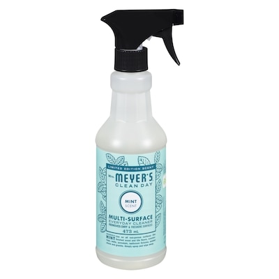 Mrs. Meyer's Clean Day Multi-Surface Everyday Cleaner Mint Scent Limited Edition Scent 473 ml, $1.69/100ml
