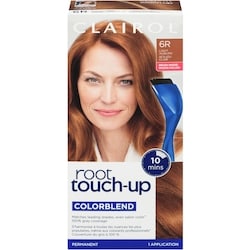 Root Touch-Up 6R Light Auburn Reddish Brown, Permanent Hair Colour, Canada's #1 Root Touch Up Brand, 100% gray coverage