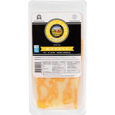 Nature's Best Kosher Sliced Marble Cheese 170 g, $4.70/100g