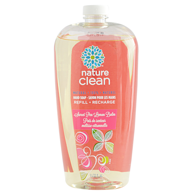 Nature Clean savon pour les mains  pois de senteu 1 l, 1,00 $/100ml