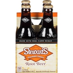 Stewart's Root Beer 4x355.0 ml, $0.38/100ml