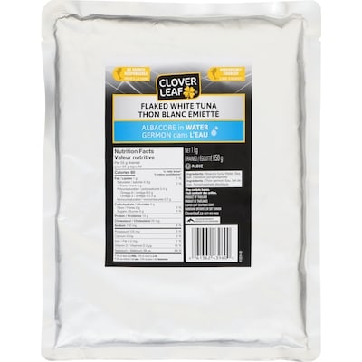 Clover Leaf CloverLeaf Flaked White Tuna Albacore in Water 1 kg, $1.90/100g