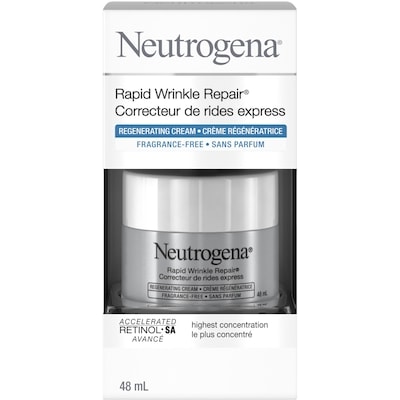 Neutrogena Correcteur de rides express Crème régénératrice sans parfum 48 ml, 89,56 $/100ml