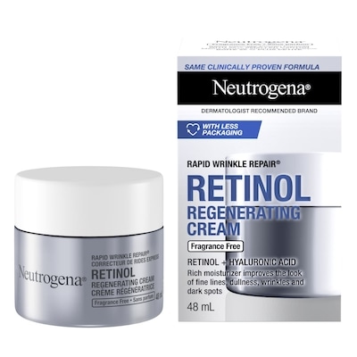 Neutrogena Correcteur de rides express Crème régénératrice sans parfum 48 ml, 79,67 $/100ml