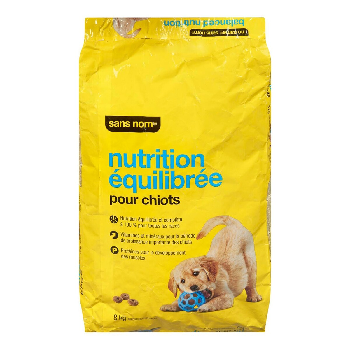Sans Nom Nutrition équilibrée  8 kg, 0,28 $/100g