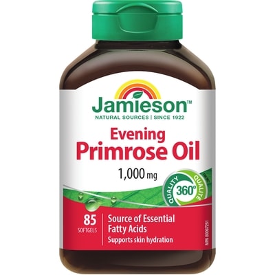 Jamieson Evening Primrose Oil Softgels, 1000 mg 85 ea, $0.20/1ea