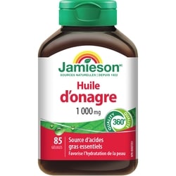 Jamieson Huile d'onagre 1 000 mg 85 ea, 0,18 $/1ch