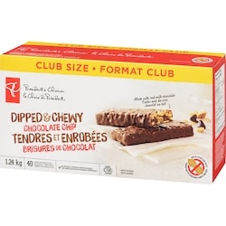 President's Choice Dipped & Chewy Chocolate Chip Granola Bars