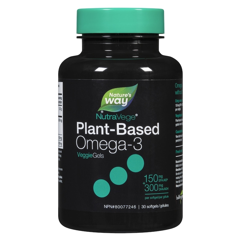 Nutravege Plant-Based Omega-3 Veggie Gels