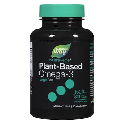 Nutravege plant-based omega-3 veggie gels