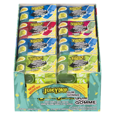 Regal Juicy Drop Sweet Bubble Gum & Sour Gel Children 4+ 16 Ct 16x70.0 g, $3.08/100g