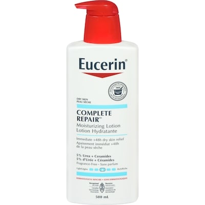 Eucerin Lotion, Complete Repair 500 ml, $4.40/100ml