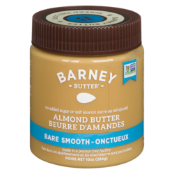 Barney Butter Almond Butter Bare Smooth 284 g, $3.17/100g