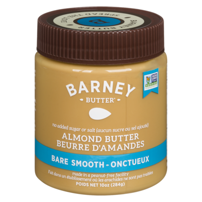 Barney Butter Almond Butter Bare Smooth 284 g, $3.45/100g
