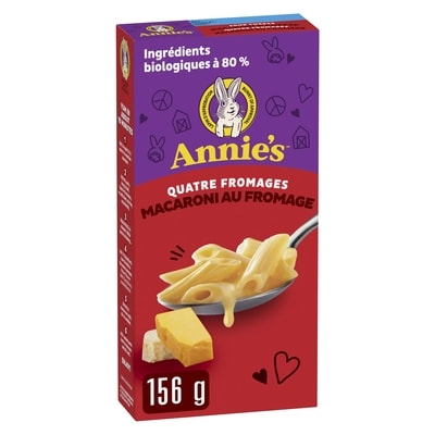 Annie's Macaroni au Fromage Quatre Fromages 156 g, 1,28 $/100g
