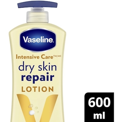 Vaseline Body Lotion + Hydrating with 48H Moisture 600 ml, $1.77/100ml