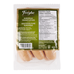 Freybe Saucisson Fumé Européen 600 g, 2,00 $/100g