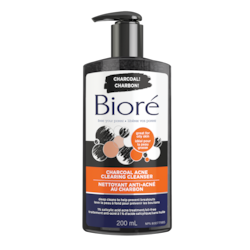 Biore Nettoyant anti-acné au charbon  200 ml, 6,00 $/100ml