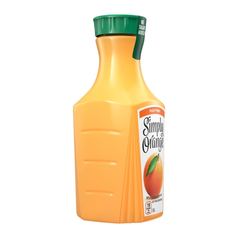Juice Orange Pulp Free Bottle