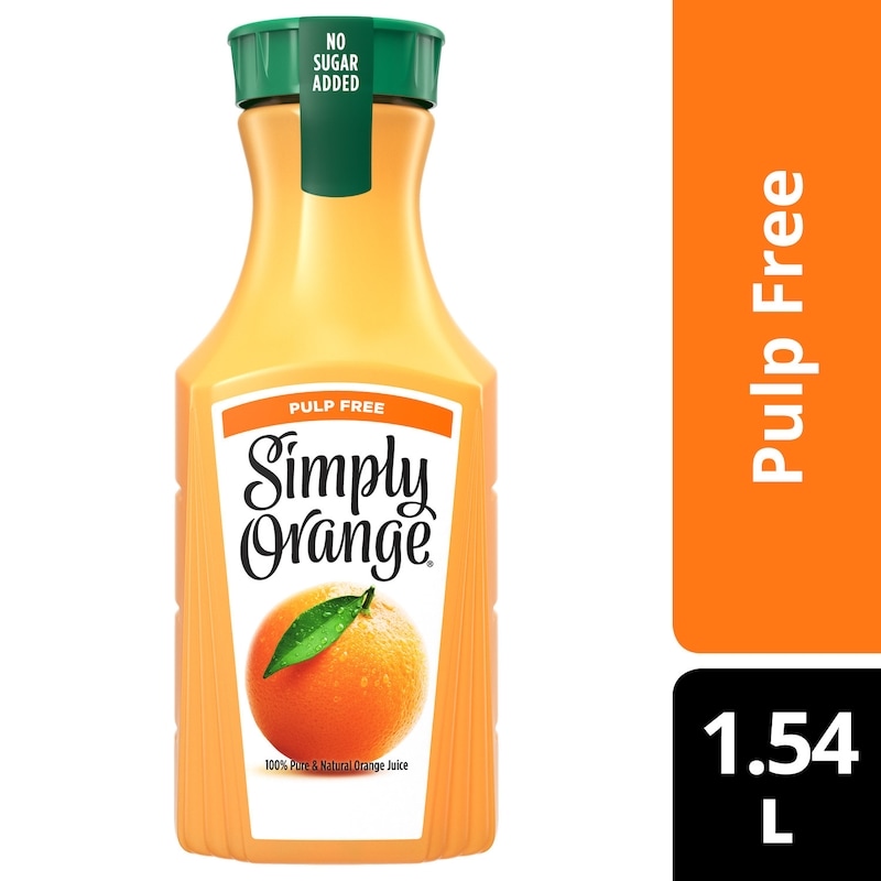 Juice Orange Pulp Free Bottle