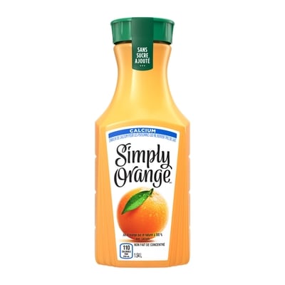 Simply Jus d'Orange Calcium Bottle 1.54 l, 0,58 $/100ml