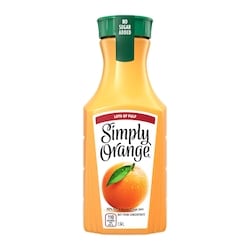 Simply Juice Orange Lots of Pulp Bottle 1.54 l, $0.45/100ml
