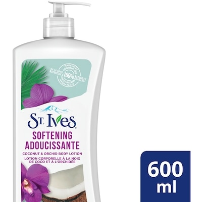 St Ives Body Lotion Coconut & Orchid 600 ml, $1.05/100ml