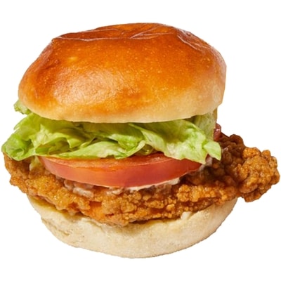 From Our Chefs Crispy Chicken Sandwich (After 11am) 195 g, $2.56/100g
