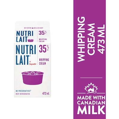 Nutrilait 35% Whipping Cream 473 ml, $1.28/100ml