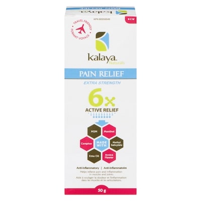 Kalaya Pain Relief Anti-Inflammatoire 50 g, 16,98 $/100g