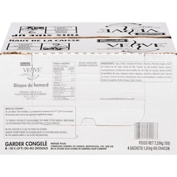 Campbell’s Bisque de homard Verve 1.81 kg, 1,10 $/100g