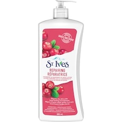 St Ives Body Lotion  Cranberry Seed + Grape Seed Oil 600 ml, $1.05/100ml