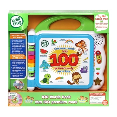 LeapFrog Learning Friends 100 Words Book 1 ea, $22.00/1ea