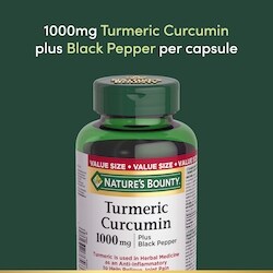 Turmeric Curcumin With Black Pepper 1000 Mg - High Absorption Turmeric 120 Caps