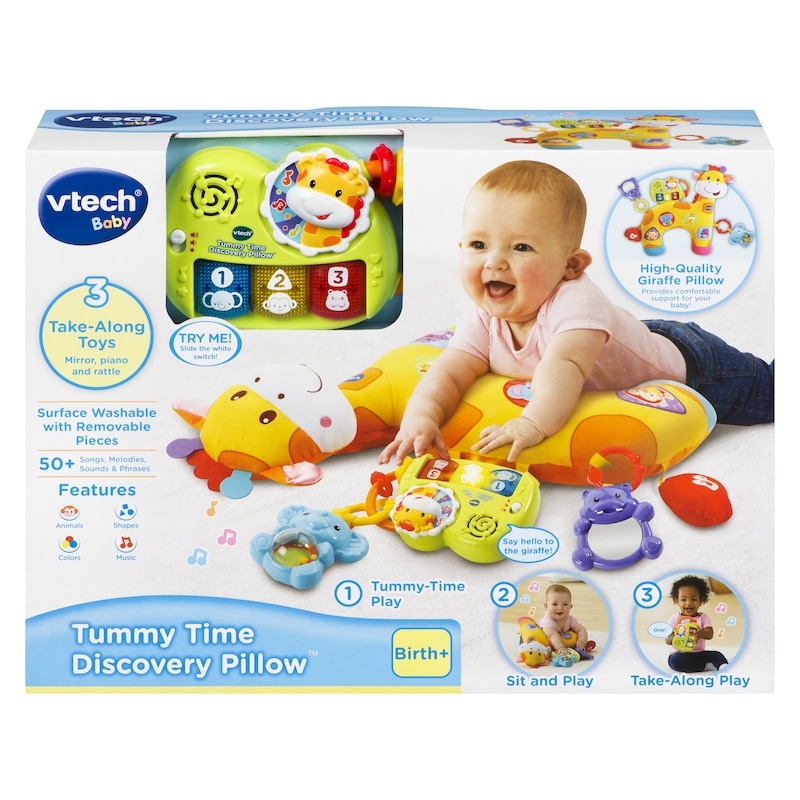 Tummy Time Discovery Pillow