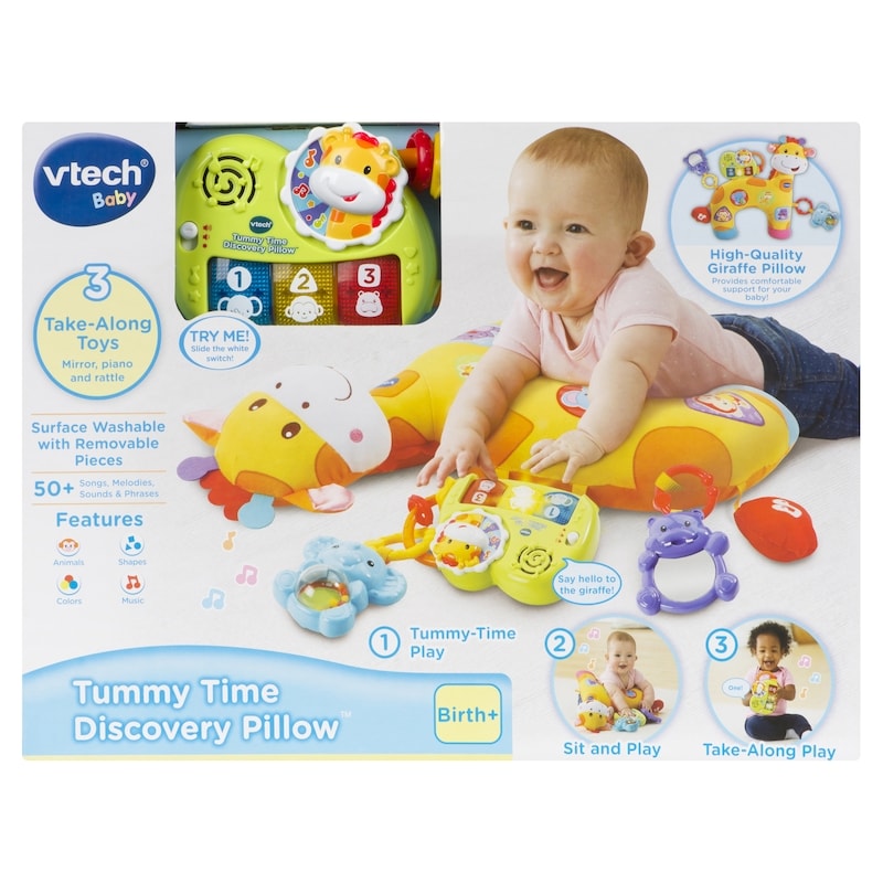 Tummy Time Discovery Pillow