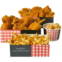 null 18 Piece Cut Fried Chicken with 2 Large Sides  (After 11am) 1.998 kg, $1.08/100g