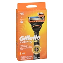 Gillette Fusion5 Men's Razor Power Handle + 1 Blade Refill - 1 ea