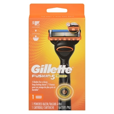 Gillette Rasoir pour hommes Fusion5 Power + 1 lame de rechange 1 ea, 18,99 $/1ch