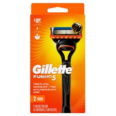 Gillette Shaving Razor for Men, Razor Handle, 2 Refills 1 ea, $18.49/1ea