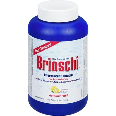 Brioschi Effervescent Antacid Lemon Flavor    240 g, $3.33/100g