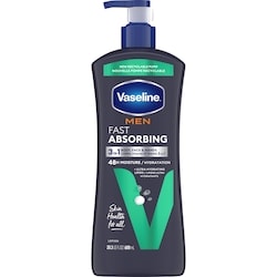 Vaseline 3in1 Body, Face & Hands Fast Absorbing Body Lotion 48H moisture 600 ml, $1.20/100ml