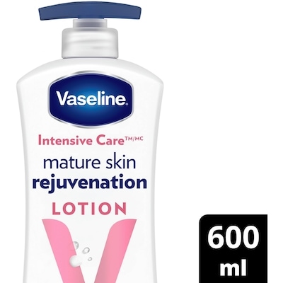 Vaseline Intensive Care™Lotion Corporelle Mature Skin Rejuvenation 600 ml, 1,77 $/100ml