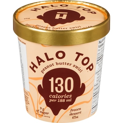 Halo Top Peanut Butter Swirl 473 ml, $1.69/100ml