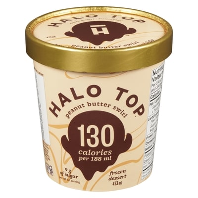 Halo Top Peanut Butter Swirl 473 ml, $1.79/100ml