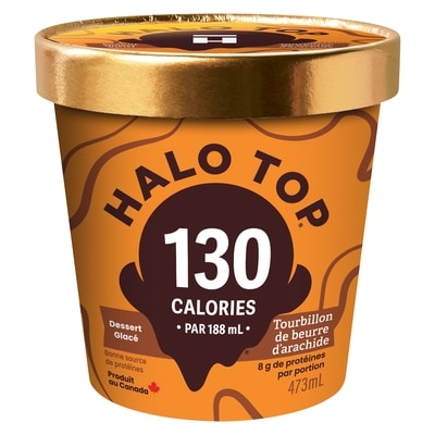 Halo Top tourbillion de beurre d’arachide 473 ml, 1,48 $/100ml